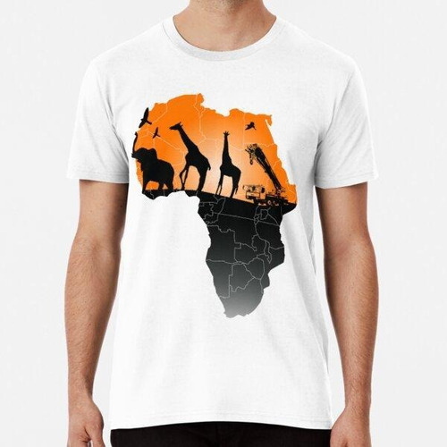 Remera Africa, La Hermosa Algodon Premium