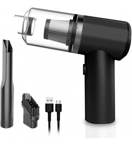 Aspiradora Inalambrica Recargable Usb Auto Casa C/luz 2 En 1