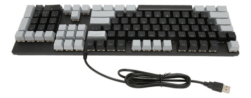 Teclado Mecánico Para Juegos De Tamaño Completo 104 Teclas C