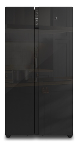 Refrigerador 525l No Frost Side By Side Inverter Es5gb Black
