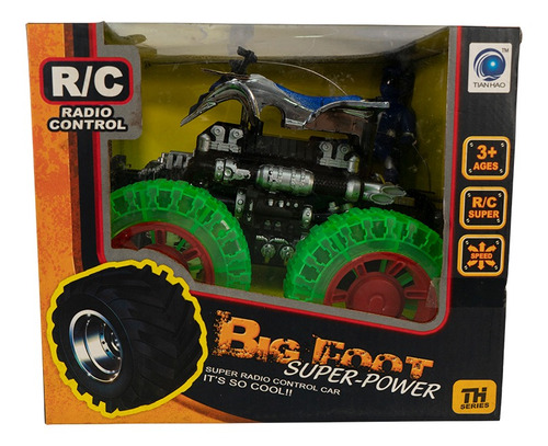 Moto A Control Remoto, Big Foot Super-power