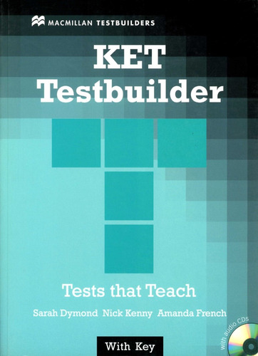 Ket Testbuilder - Book W/key W/cd-audio (2) - Dymond Sarah /