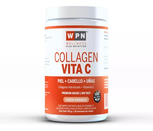 Wpn Collagen Vita C Sin Sabor X 300 Gr