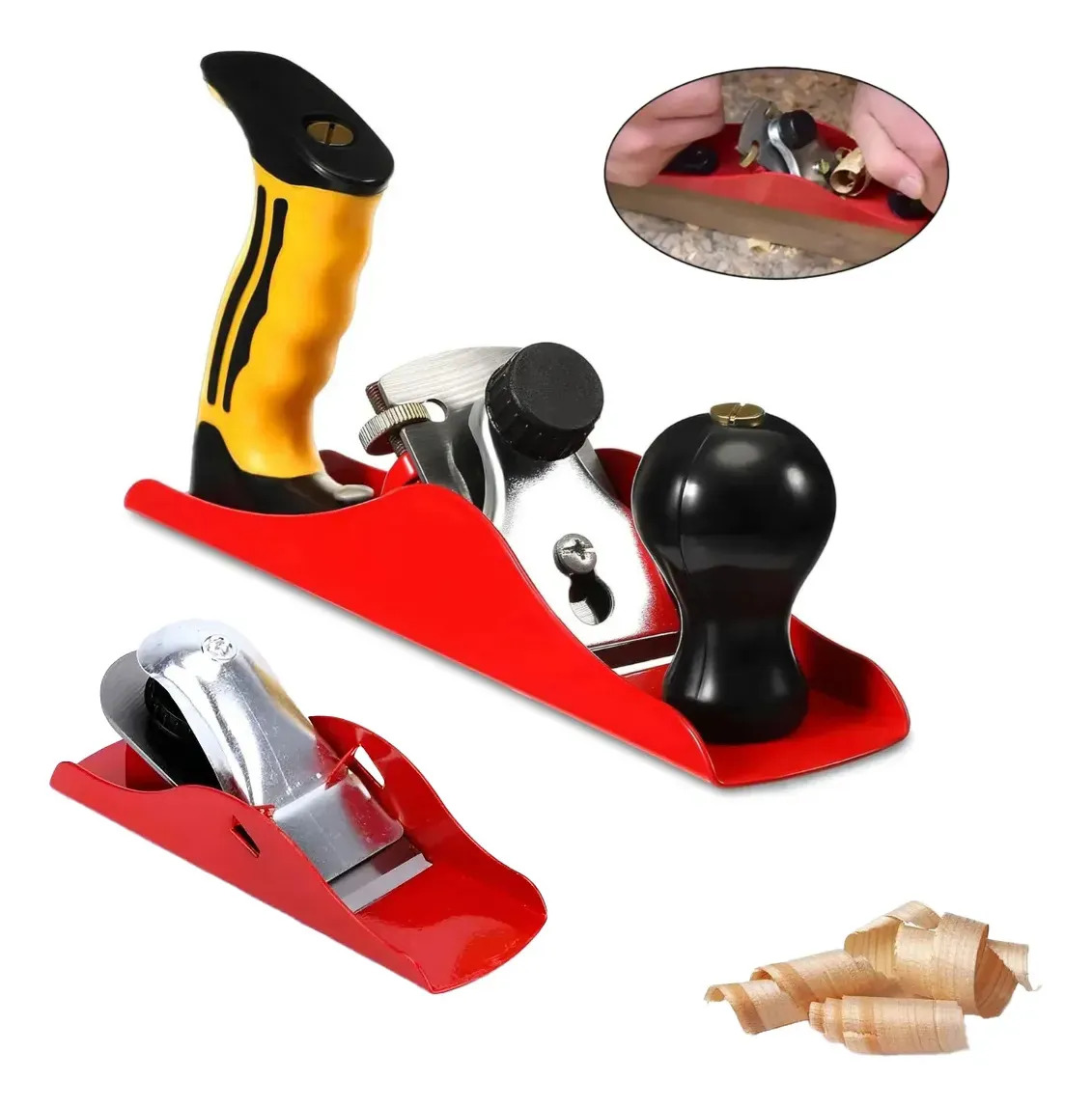 2 pzs Cepilladora de Banco XTWE para Madera Profesional con Cuchilla Ajustable