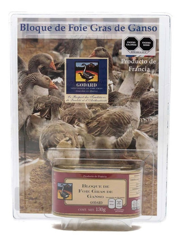 Foie Gras Godard De Ganso 130g