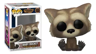 Figura de acción Baby Rocket Guardians of the Galaxy: Volume 3 67516 de Funko Pop!