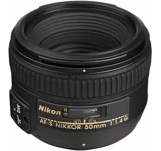 Lente Nikon Af-s Nikkor 50mm F/1.4g 12 Meses De Garantía!!