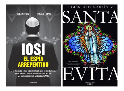 Iosi + Santa Evita - Lewin / Eloy Martinez - 2 Libros