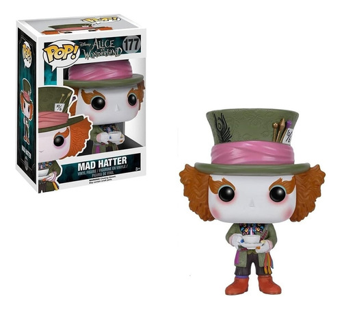 Disney Alice Boneco Pop Funko Chapeleiro Maluco #117