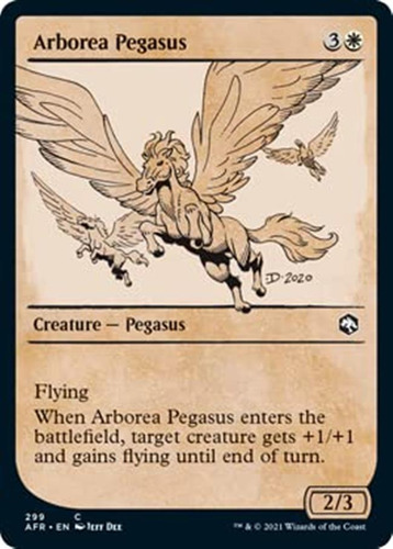 Arborea Pegasus - Lámina - Escap