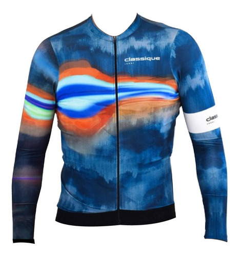 Classique Remera Jersey Mangas Largas Ciclismo Mtb Ruta