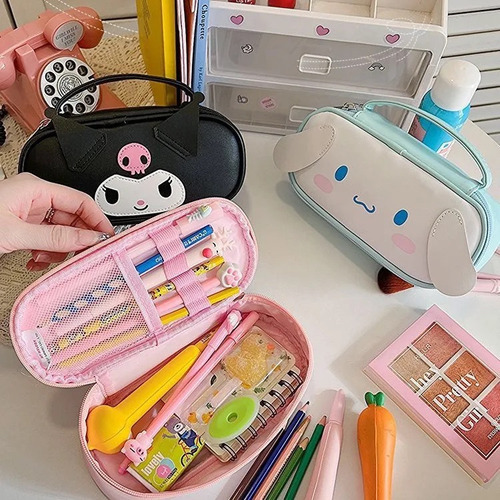 Para F Estuche Lápices Kuromi Cinnamoroll My Melody Gran /