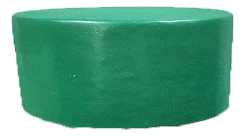 Bolo Fake Isopor Encapado Eva Verde 25x10 Cm Bandeira
