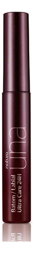 Batom E Blush Labial Natura Una 24h Hidrat Ultra Care Multif Cor Marrom 10c