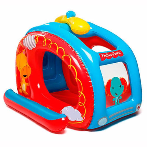 Fisher Price Helicoptero Inflable Con Pelotas Juguetes