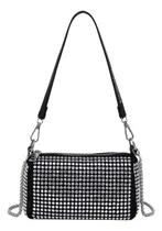 Comprar Mini Bandolera Porta Celular Strass Cartera Fiesta Mini Bag