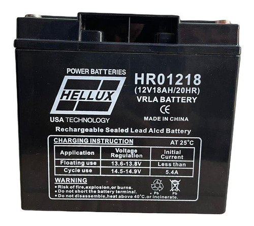 Bateria Vrla Hellux Hr01218
