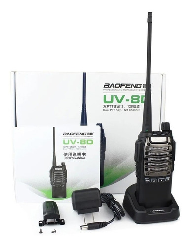 Radio Portatil Baofeng Uv-8d Uhf 400 - 520 Mhz Nuevo