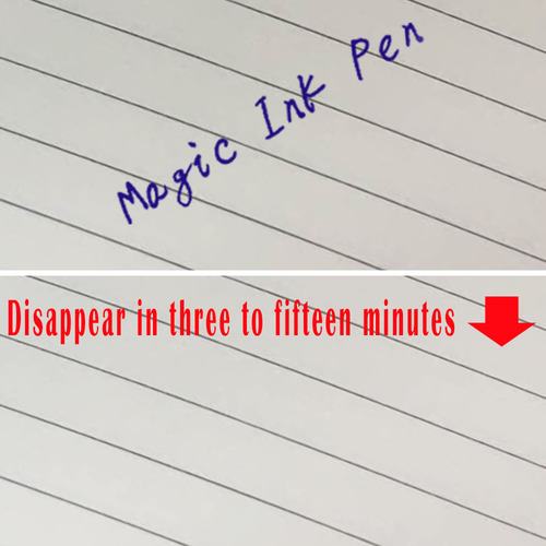 Lápiz De Tinta Invisible Que Desaparece Lentamente En Minuto