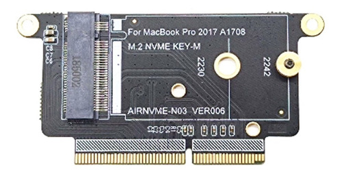 Imagen 3 de 3 de Adaptador Ssd Macbookpro 13 A1708 2016/2017 Nvme Pci Expres
