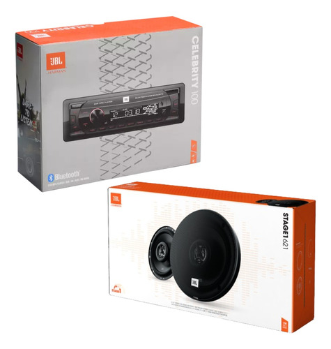 Radio Jbl + Parlantes Jbl Stage De 6 Pulgadas