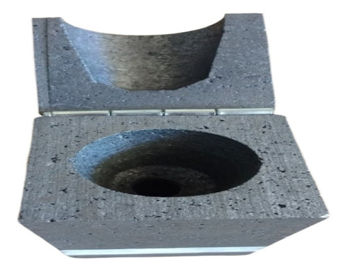 Molde  Forma Cadinho Para Solda Exotérmica Hct 1/2 25mm