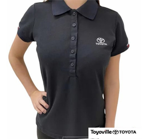 Camiseta Polo Feminina Toyota 