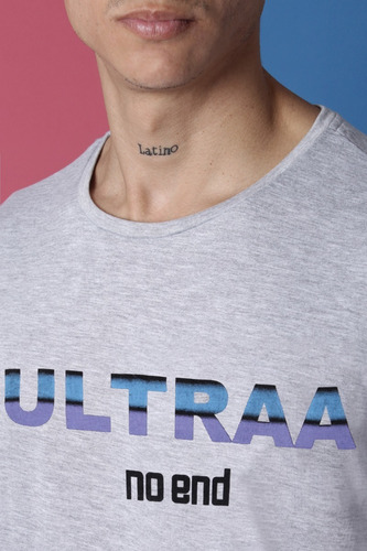 Imagen 2 de 7 de Remera Estampada Ultraa Hombre No End 37893