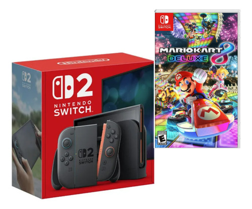 Console Nintendo Switch 2 Mario Kart 8 Deluxe Lacrado