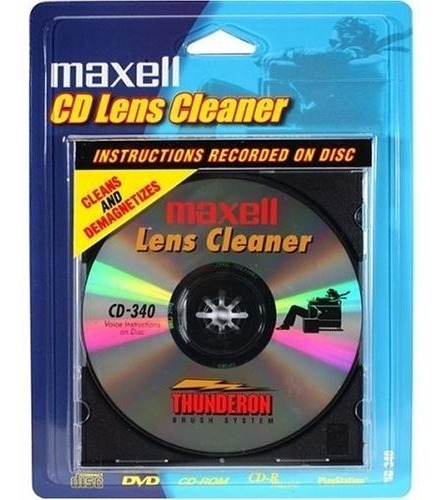 Limpia Lente Cd-dvd Maxell Cd Lens Cleaner Nuevo!!!