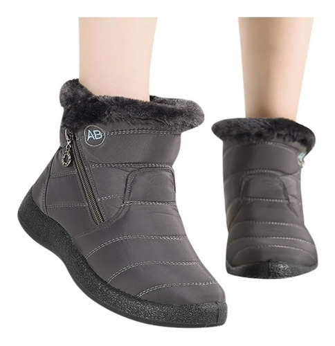 Botas De Invierno Mujer Zapatos De Neve Impermeables Torn