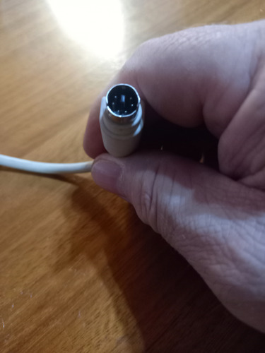 Adaptador At Hembra 5 P A Ps2 6 P Macho Teclado Ibm (Usado)