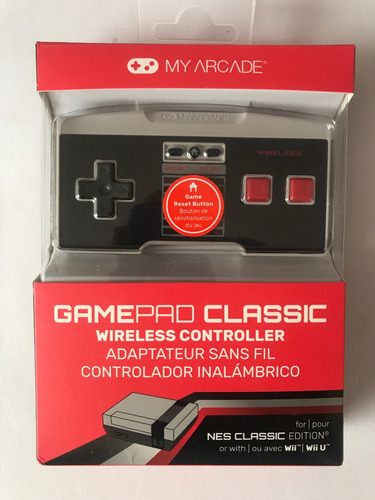 Control Inalambrico Para Nes Classic Mini Console My Arcade (Usado)