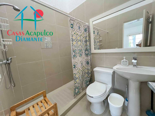 Cad Diamante Lakes Zafiro 316. Terraza Con Vista A Los Jardines Y Albercas