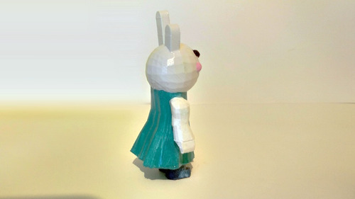 Bunny Piggy Roblox Figura Impresa 3d Pintada A Mano 11 Cm