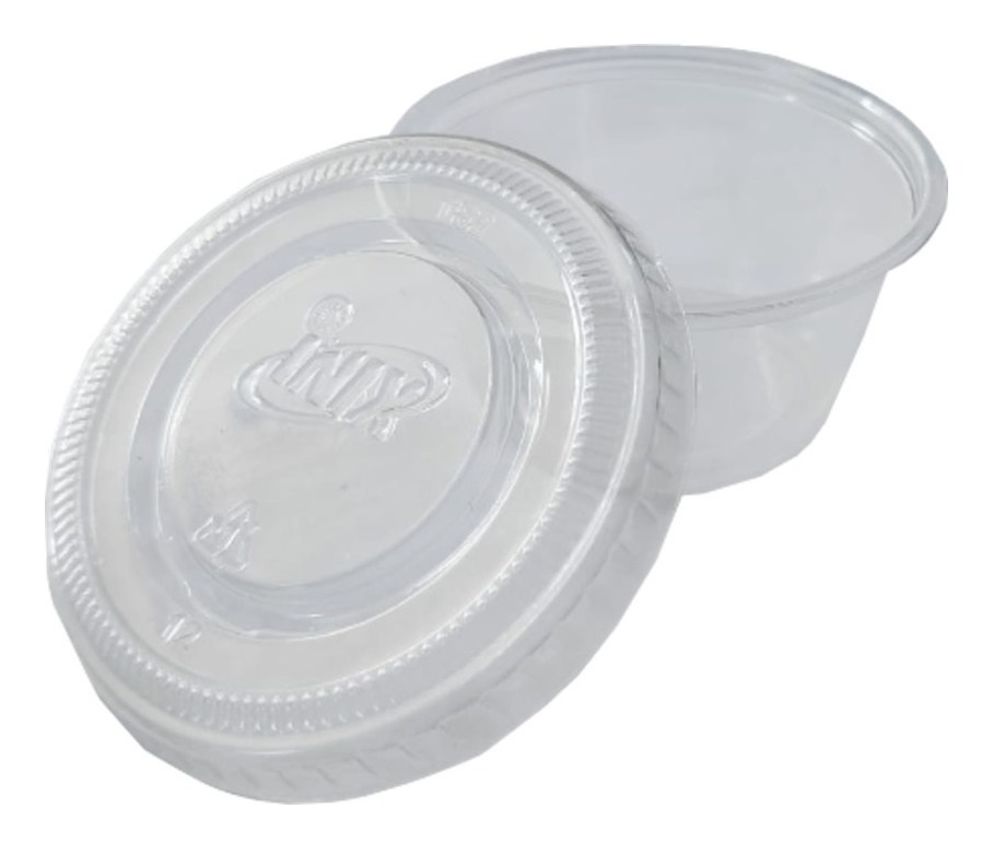 Vaso Souffle 2 Onzas Vaso Soufflé De 2oz Con Tapa 100 Juegos | MercadoLibre