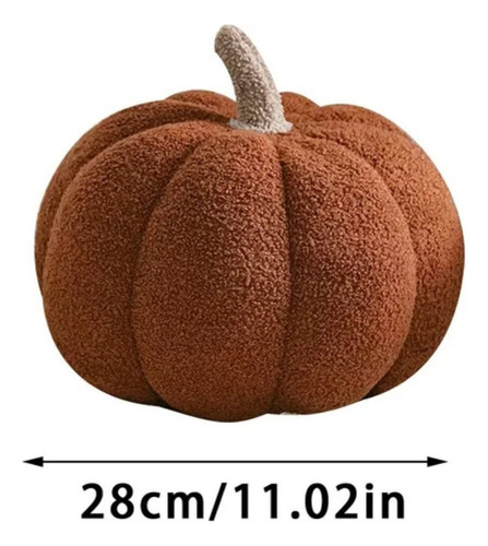 A Almohada De Felpa De Calabaza, Decoración De Almohada De