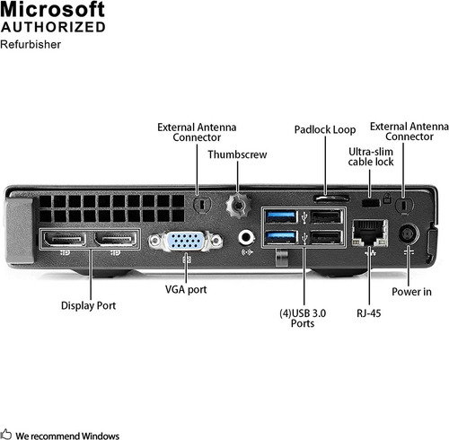 Imagen 6 de 6 de Mini Computadora Pc Hp I5 4ta 4gb Ddr3 320gb Hdd Garantia