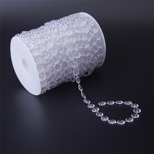 Para Nihay 30 Metros/rolo De Contas De Vidro Lustre T