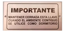 Comprar Metrogas Gas Chapa Monoambiente Grabada En Laser
