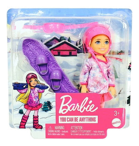 Barbie Snowboarder Puedes Ser Cualquier Cosa Muñeca De 4  Co