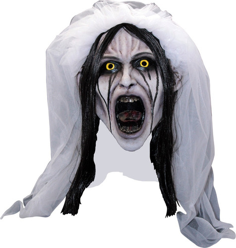 Imagen 1 de 1 de Máscara De Látex La Llorona Deluxe Mask Terror Halloween