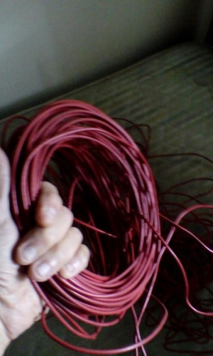 Cable Tw  14 Rojo X Metro 