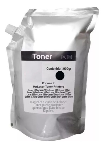 Polvo 1 Kg Toner Universal  S- G A $78