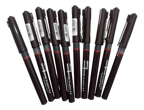 Estilografo Desechable Rotring 0.7 C/10