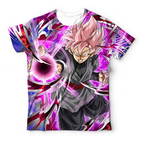 Camiseta Camisa Goku Black Rose Dragon Ball Super | Parcelamento sem juros Camiseta Camisa Goku Black Rose Dragon Ball Super | Parcelamento sem juros