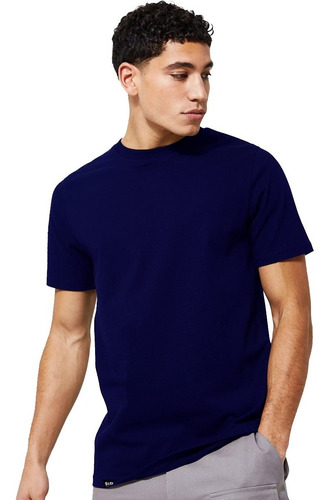 Camiseta Masculina Básica Algodão Premium Modelo Exclusivo