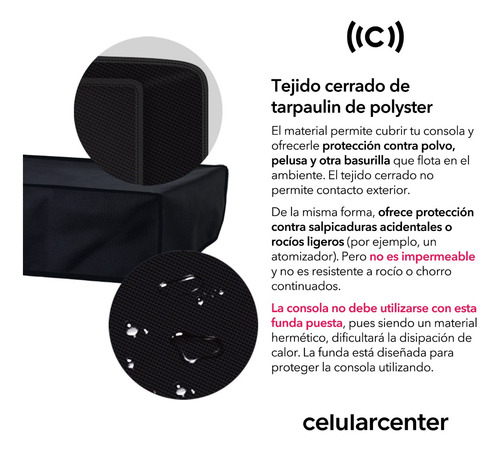 Funda De Protección Cubrepolvo Para Ps5 Play 5 Horizontal