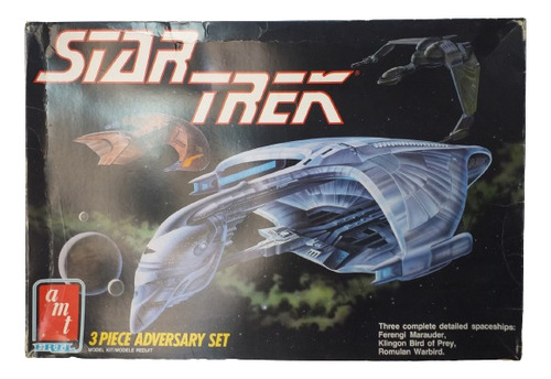 Star Trek 3 Piece Adversary Set 33 Cm Grande Kit Para Montar