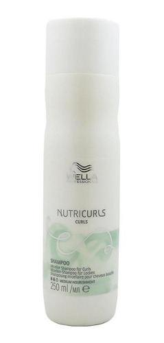 Shampoo Wella Nutricurls Cabelo Ondulado E Cacheado 250ml